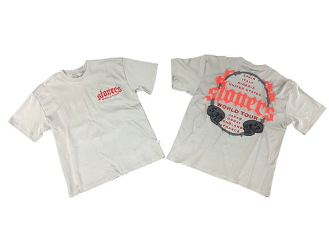 STONERS WORLD TOUR BARBED WIRE TEE